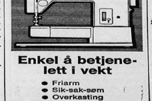 Bilde av Pfaff Sømsenter S. Gangsø